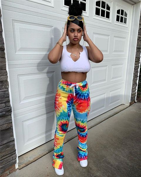 women pants ladies slim tie-dye print pleated flared trousers sweatpants high waist trousers split bell bottom pencil pants 4 color e122205, White
women pants ladies slim tie-dye print pleated flared trousers sweatpants high waist trousers split bell bottom pencil pants 4 color e122205, White