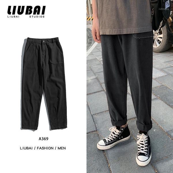 spring casual pants men's fashion solid color loose straight pants men streetwear wild hip hop trousers mens joggers m-2xl1, Black
spring casual pants men's fashion solid color loose straight pants men streetwear wild hip hop trousers mens joggers m-2xl1, Black