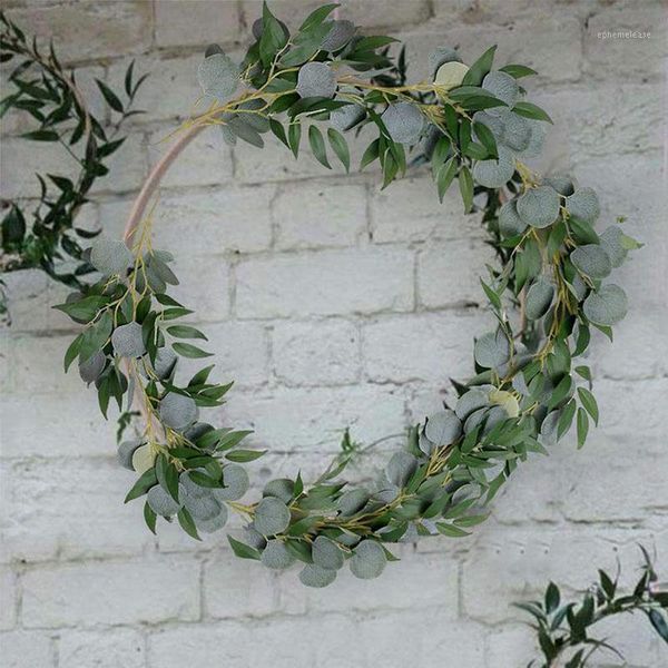 2m artificial decoration rattan artificial eucalyptus silk flower vine hanging wreath green plant wedding party decoration1
2m artificial decoration rattan artificial eucalyptus silk flower vine hanging wreath green plant wedding party decoration1