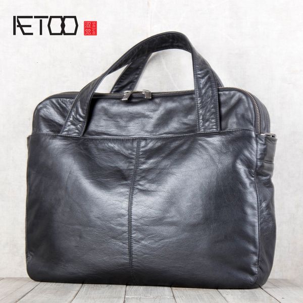 hbp aetoo men's handbag leather briefcase single shoulder crossbody bag casual storage bag computer bag
hbp aetoo men's handbag leather briefcase single shoulder crossbody bag casual storage bag computer bag