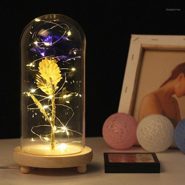decorative flowers & wreaths artificial gold foil rose flower usb powered led light string in glass dome on wooden base the gift for women1
decorative flowers & wreaths artificial gold foil rose flower usb powered led light string in glass dome on wooden base the gift for women1