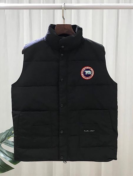 wholesale canada/us size famous down vests fashion coat pocket decoration mens designer winter coats personality women winter coat, Black
wholesale canada/us size famous down vests fashion coat pocket decoration mens designer winter coats personality women winter coat, Black