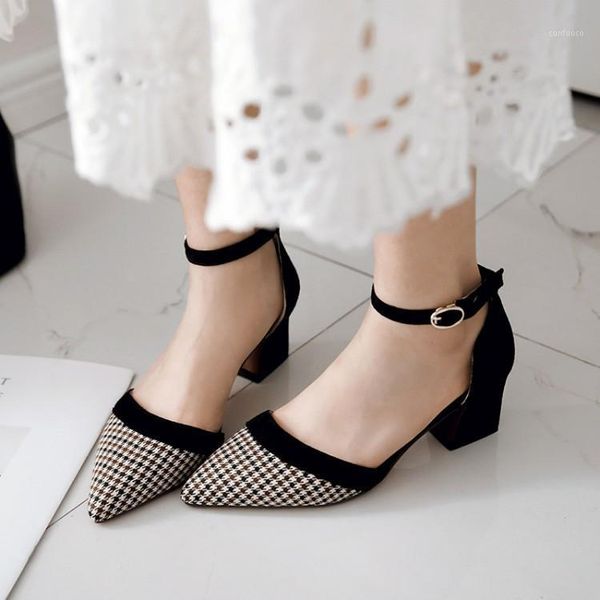 big size 11 12 13 14 15 16 17high heels sandals women shoes woman summer ladies pointed grid stripe cingulate thick with sandals1, Black
big size 11 12 13 14 15 16 17high heels sandals women shoes woman summer ladies pointed grid stripe cingulate thick with sandals1, Black