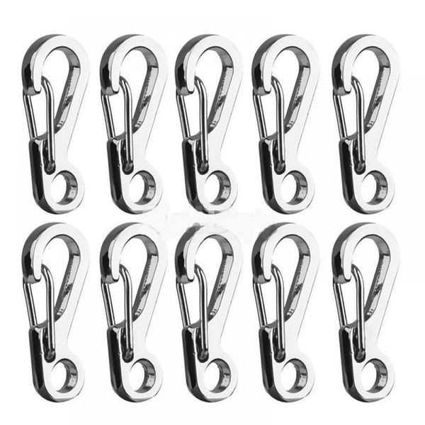 10x mini keychain key ring clips snap hook carabiner hanging buckles silver hook clip camping e qylvre
10x mini keychain key ring clips snap hook carabiner hanging buckles silver hook clip camping e qylvre