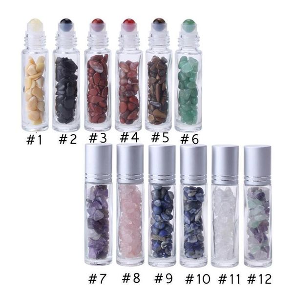 essential oil diffuser clear glass perfume with crushed natural cosmetics bottle quartz stone crystal roller ball dhd75
essential oil diffuser clear glass perfume with crushed natural cosmetics bottle quartz stone crystal roller ball dhd75