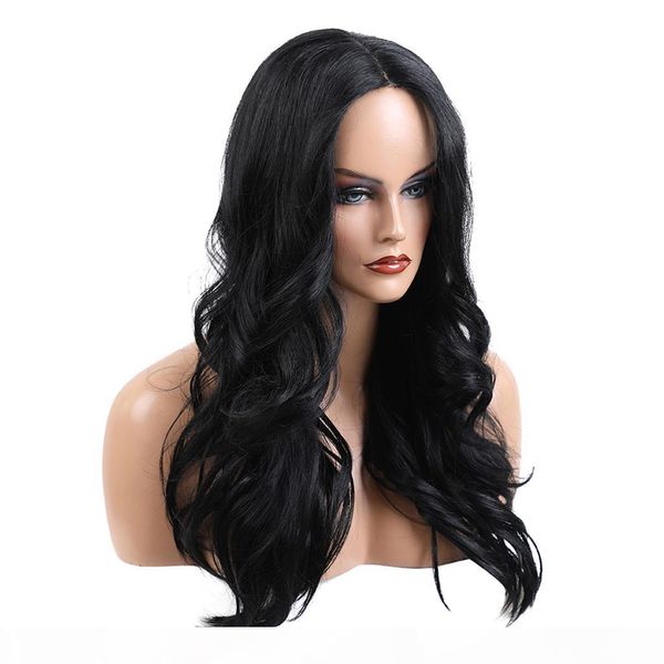 24 inch natural curly body wave wig for women human hair black long wigs human hair lace front wigs 
24 inch natural curly body wave wig for women human hair black long wigs human hair lace front wigs