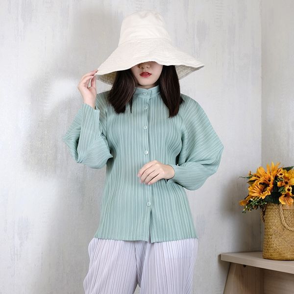 miyake складки нового отворот складки slim женской одежда с длинным рукавом рубашкой однорядового твистом кнопки куртки рубашки куртки пальт, White;black
miyake складки нового отворот складки slim женской одежда с длинным рукавом рубашкой однорядового твистом кнопки куртки рубашки куртки пальт, White;black