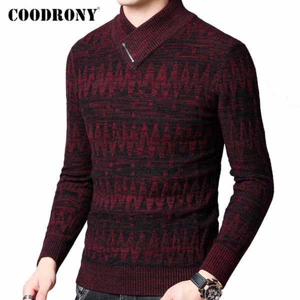 coodrony sweater men autumn winter thick warm wool pullover men streetwear fashion knitwear cashmere turtleneck pull homme 91098 201124, White;black
coodrony sweater men autumn winter thick warm wool pullover men streetwear fashion knitwear cashmere turtleneck pull homme 91098 201124, White;black