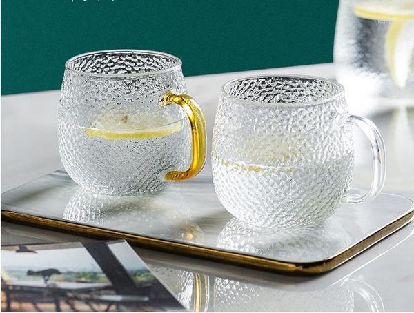 400ml, high-temperature borosilicate glass reusable coffee mug, rain-drop embossed glass tasse cafe mug cup, present creative1
400ml, high-temperature borosilicate glass reusable coffee mug, rain-drop embossed glass tasse cafe mug cup, present creative1