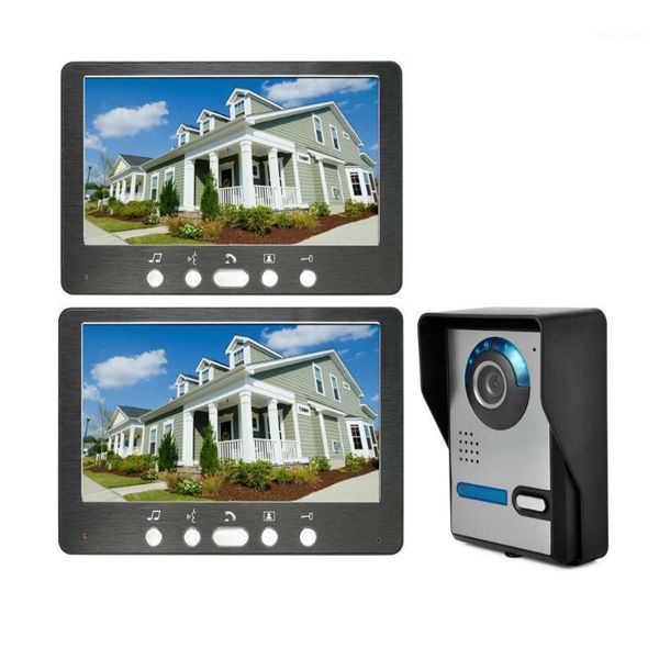 visual intercom doorbell 7'' tft lcd wired video door phone system indoor monitor 700tvl outdoor ir camera support unlock1
visual intercom doorbell 7'' tft lcd wired video door phone system indoor monitor 700tvl outdoor ir camera support unlock1