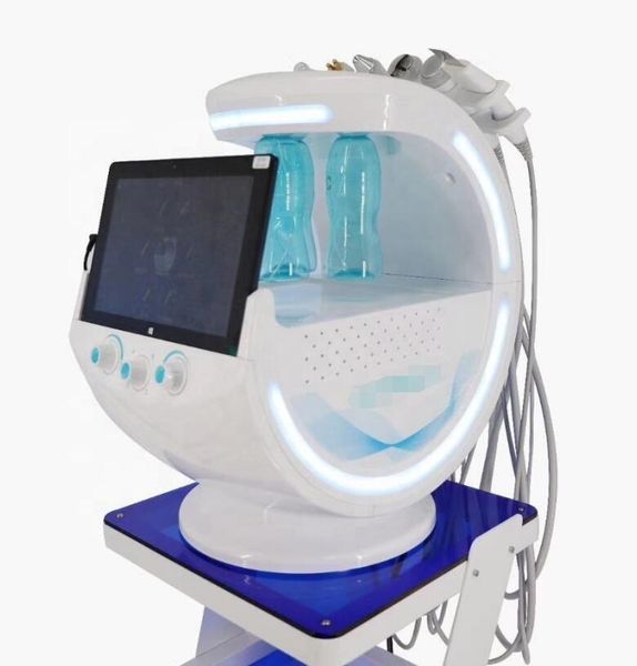 probable ice blue ultrasonic rf aqua skin scrubber anti-wrinkle hydraoxygen dermabrasion facial with skin analysizer cleaning machine, Black;white
probable ice blue ultrasonic rf aqua skin scrubber anti-wrinkle hydraoxygen dermabrasion facial with skin analysizer cleaning machine, Black;white