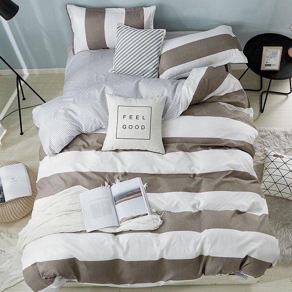 bedding sets simple classic set 5 size bed linen 4pcs duvet cover pastoral sheet ab side black
bedding sets simple classic set 5 size bed linen 4pcs duvet cover pastoral sheet ab side black