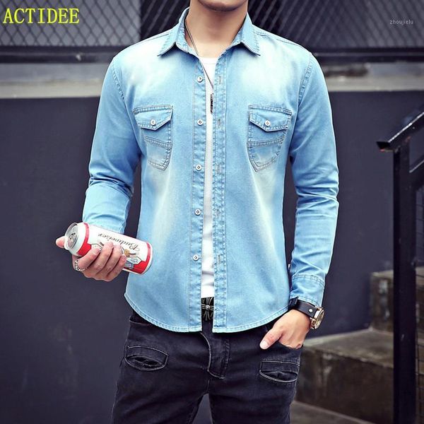 wholesale- 2016 2017 long sleeve denim shirts men casual shirt fashion slim men women jeans shirts for lovers plus size 3xl1, White;black
wholesale- 2016 2017 long sleeve denim shirts men casual shirt fashion slim men women jeans shirts for lovers plus size 3xl1, White;black