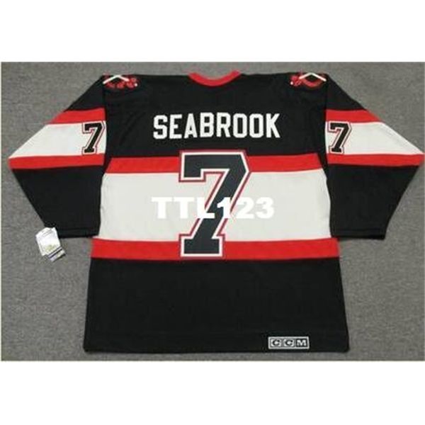 mens #7 brent seabrook chicago blackhawks 1930's ccm vintage hockey jersey or custom any name or number retro jersey, Black
mens #7 brent seabrook chicago blackhawks 1930's ccm vintage hockey jersey or custom any name or number retro jersey, Black