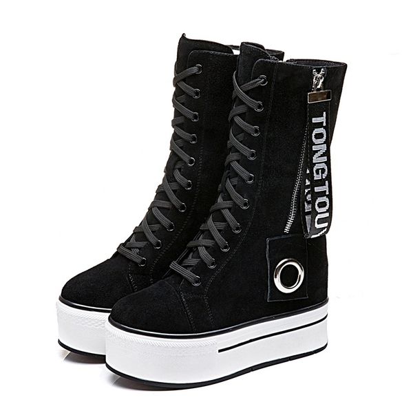 boots european leather female 2021 autumn and winter fashion plus velvet increased womens shoes, Black
boots european leather female 2021 autumn and winter fashion plus velvet increased womens shoes, Black