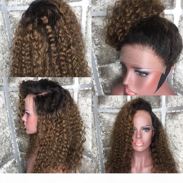 100% unprocessed remy virgin human hair ombre color fashion long kinky curly full lace wig for women, Black;brown
100% unprocessed remy virgin human hair ombre color fashion long kinky curly full lace wig for women, Black;brown
