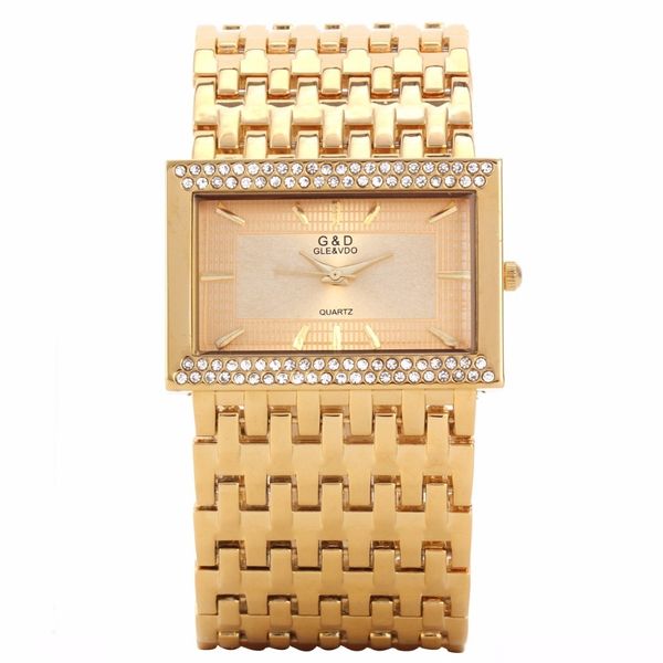 g&d golden luxury women's bracelet watches quartz wristwatch rhinestone ladies dress watches relogio feminino new year gift 201116, Slivery;brown
g&d golden luxury women's bracelet watches quartz wristwatch rhinestone ladies dress watches relogio feminino new year gift 201116, Slivery;brown