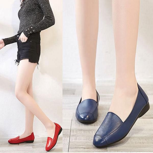 lihuamao cow leather square heel women shoes slip on round toe party office lady work shoes comfortable casual, Black
lihuamao cow leather square heel women shoes slip on round toe party office lady work shoes comfortable casual, Black
