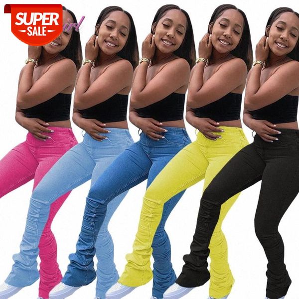 stacked jeans women causal ruched high waist leggings bell bottom flare pleated jeans pants washed elastic activewear trousers #o134, Black;white
stacked jeans women causal ruched high waist leggings bell bottom flare pleated jeans pants washed elastic activewear trousers #o134, Black;white