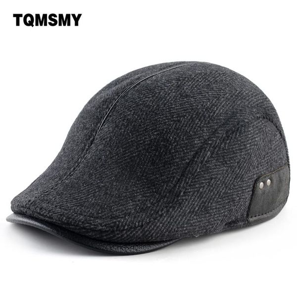 berets woolen fabric hats for men winter caps thick warm peaked cap casual gorro planas bone flat hat men's ear protection beret, Blue;gray
berets woolen fabric hats for men winter caps thick warm peaked cap casual gorro planas bone flat hat men's ear protection beret, Blue;gray