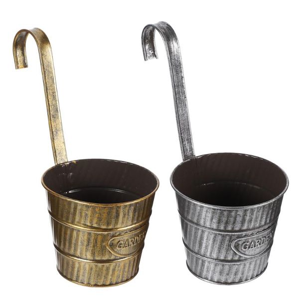 gift wrap 2pcs iron hanging silk flower pots balcony mini bucket simulation holders
gift wrap 2pcs iron hanging silk flower pots balcony mini bucket simulation holders