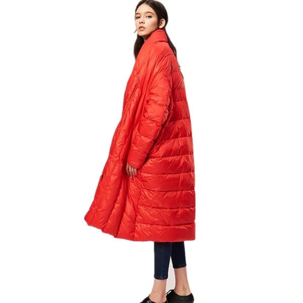 plus size 90% duck fashion brand high collar cloak long down jacket women's loose style thicker warm coat wq293, Black
plus size 90% duck fashion brand high collar cloak long down jacket women's loose style thicker warm coat wq293, Black