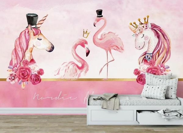 wallpapers nordic children's wallpaper uniocorn flamingo wall mural 3d custom carton po papers roll waterproof contact paper1
wallpapers nordic children's wallpaper uniocorn flamingo wall mural 3d custom carton po papers roll waterproof contact paper1