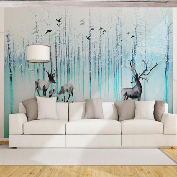 watercolor elk forest p wallpaper snow nature scenery mural wallpaper for sofa tv background wall covering animal murals1
watercolor elk forest p wallpaper snow nature scenery mural wallpaper for sofa tv background wall covering animal murals1