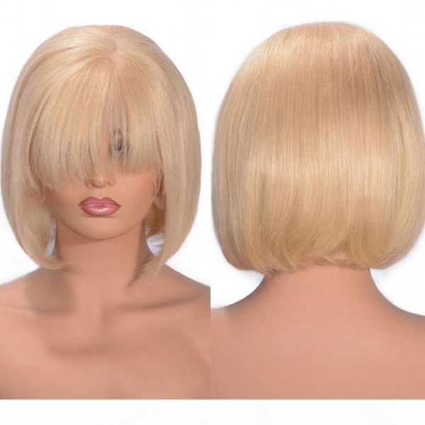 613 cambodian human hair bob lace front wig straight blonde hair full lace wigs pre plucked hairline, Black;brown
613 cambodian human hair bob lace front wig straight blonde hair full lace wigs pre plucked hairline, Black;brown