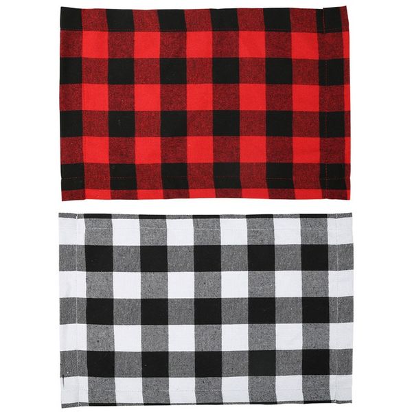 festival party decoration table placemat red black white blacks plaid tablecloth mat christmas thanksgiving day cutlery pad 4 2jh l2
festival party decoration table placemat red black white blacks plaid tablecloth mat christmas thanksgiving day cutlery pad 4 2jh l2