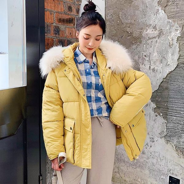 fashion outerwear long sleeve hooded jackets cotton-padded pockets coats korean style 2019 winter female loose oversized1, Black
fashion outerwear long sleeve hooded jackets cotton-padded pockets coats korean style 2019 winter female loose oversized1, Black