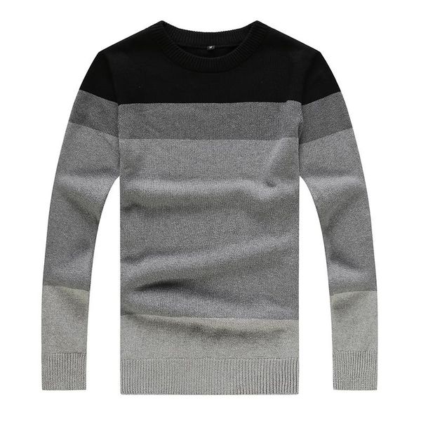 men's sweaters nice autumn winter mens fashion boutique cotton contrast color round collar business knitting sweater / male casual, White;black
men's sweaters nice autumn winter mens fashion boutique cotton contrast color round collar business knitting sweater / male casual, White;black