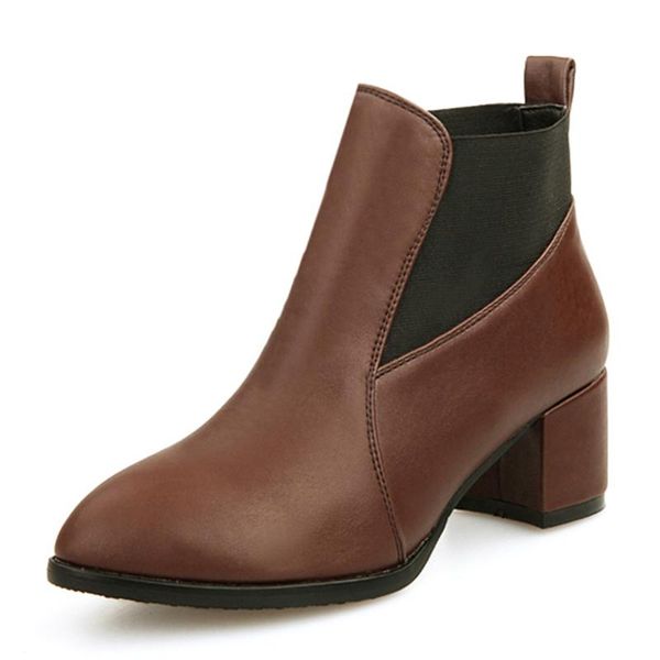boots sarairis brand large size 43 classic slip on chunky heels concise office lady booties stylish winter shoes women, Black
boots sarairis brand large size 43 classic slip on chunky heels concise office lady booties stylish winter shoes women, Black