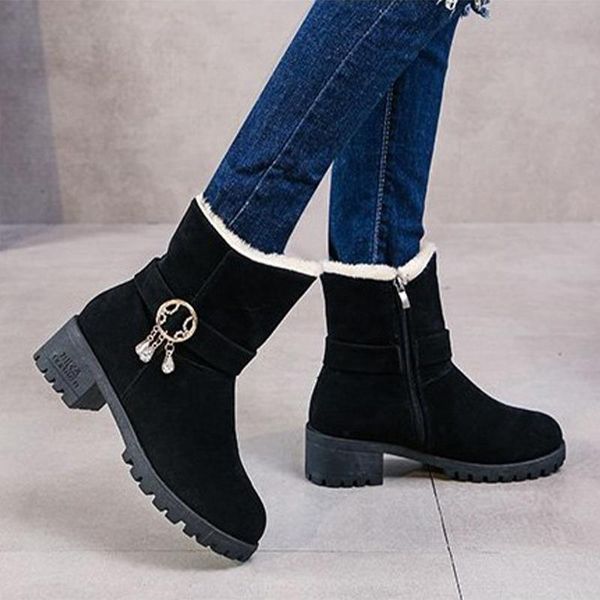 boots women snow platform ankle thick plush boot female non slip ladies metal zipper woman warm outdoor shoes waterproof, Black
boots women snow platform ankle thick plush boot female non slip ladies metal zipper woman warm outdoor shoes waterproof, Black