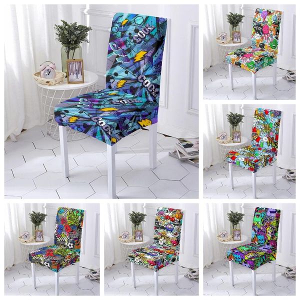 chair covers graffiti cover elastic dining room spandex stretch slipcovers wedding party banquet el 1/2/4/6 pcs
chair covers graffiti cover elastic dining room spandex stretch slipcovers wedding party banquet el 1/2/4/6 pcs