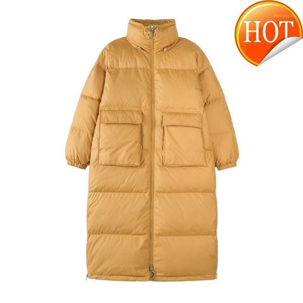 down women's winter jackets thick long parkas jacket female coat korean style white duck coats woman 2020 womens clothing wpy9181, Black
down women's winter jackets thick long parkas jacket female coat korean style white duck coats woman 2020 womens clothing wpy9181, Black