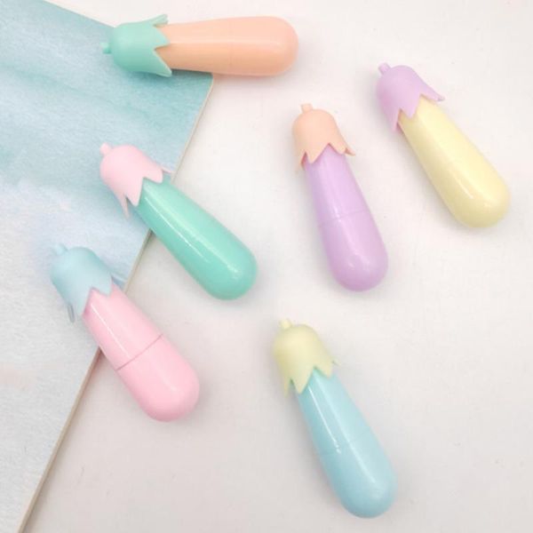 6pcs creative cartoon simulation eggplant highlighter hand account drawing pen marcador child gift office&school supplies wholes1, Black;red
6pcs creative cartoon simulation eggplant highlighter hand account drawing pen marcador child gift office&school supplies wholes1, Black;red