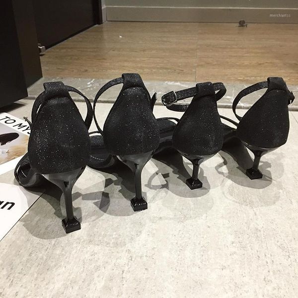 summer new korean fashion all-match high heels1, Black