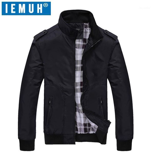 iemuh fashion spring men's jackets solid coats male casual stand collar jacket m-4xl outerdoor overcoat1, Black;brown
iemuh fashion spring men's jackets solid coats male casual stand collar jacket m-4xl outerdoor overcoat1, Black;brown