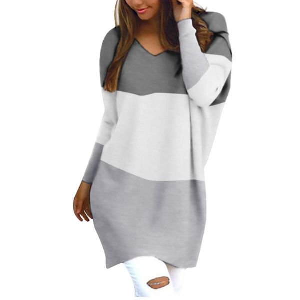 knitted jumper autumn winter v-neck pullovers casual sweaters women patchwork shirt full sleeve long loose sweater girls, White;black
knitted jumper autumn winter v-neck pullovers casual sweaters women patchwork shirt full sleeve long loose sweater girls, White;black
