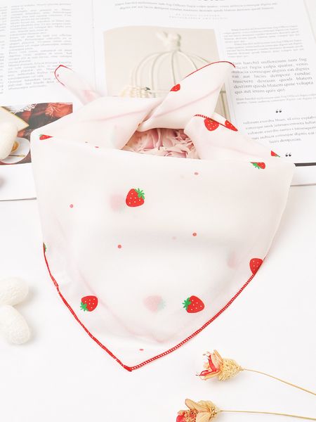 autumn and winter baby strawberry girls mulberry silk children versatile boys triangle scarves, Blue;gray
autumn and winter baby strawberry girls mulberry silk children versatile boys triangle scarves, Blue;gray