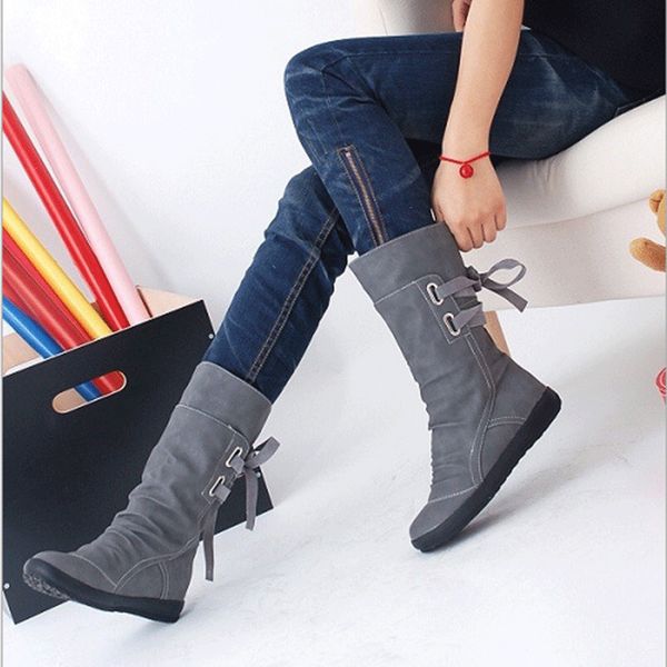 tangnest 2019 new mid-calf boots women fashion platform boots slip on lace-up solid flat heels ladies casual warm shoes t200106, Black
tangnest 2019 new mid-calf boots women fashion platform boots slip on lace-up solid flat heels ladies casual warm shoes t200106, Black