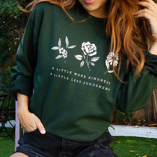 немного больше kindness a little less судного слоган толстовка женщина streetwear o шеи длинный рукав 90s лучших эстетики одежда, Black
немного больше kindness a little less судного слоган толстовка женщина streetwear o шеи длинный рукав 90s лучших эстетики одежда, Black