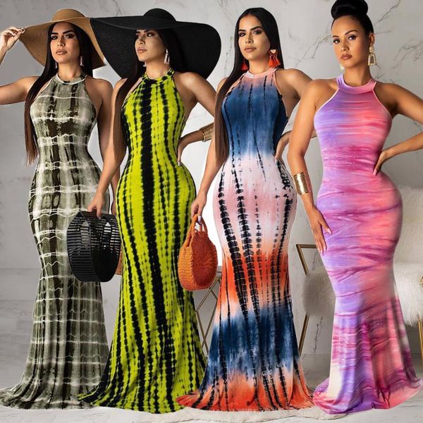 women's swimwear explosive print gradient stripe slim bag hip skirt temperament sleeveless cutout tie-dye beach dress, White;black
women's swimwear explosive print gradient stripe slim bag hip skirt temperament sleeveless cutout tie-dye beach dress, White;black