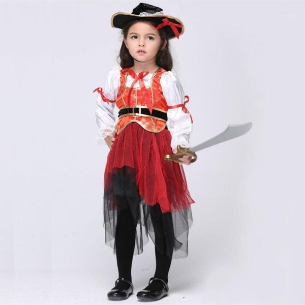 new halloween costume for kids sea pirate princess cosplay child anime costumes show girl carnival party dancing sailor clothing1, Black;red
new halloween costume for kids sea pirate princess cosplay child anime costumes show girl carnival party dancing sailor clothing1, Black;red