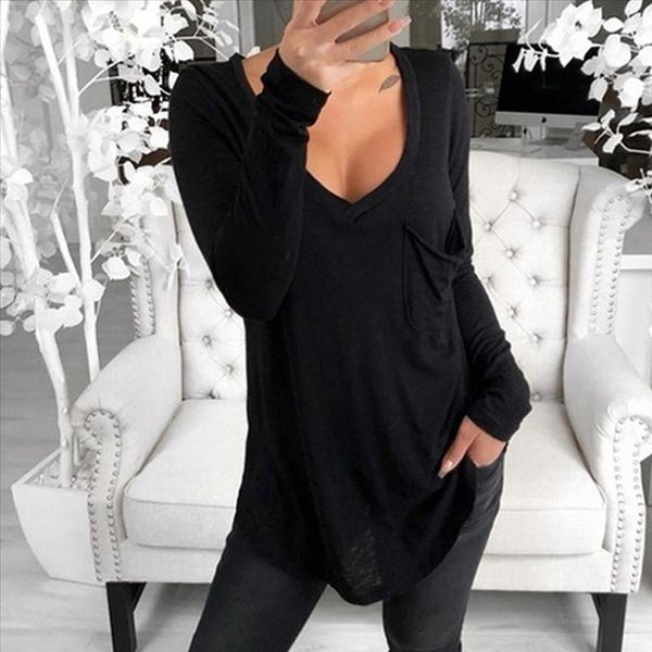 t shirt women long sleeve women tshirt v neck long sleeved t shirt casual loose cotton pullover top, White
t shirt women long sleeve women tshirt v neck long sleeved t shirt casual loose cotton pullover top, White