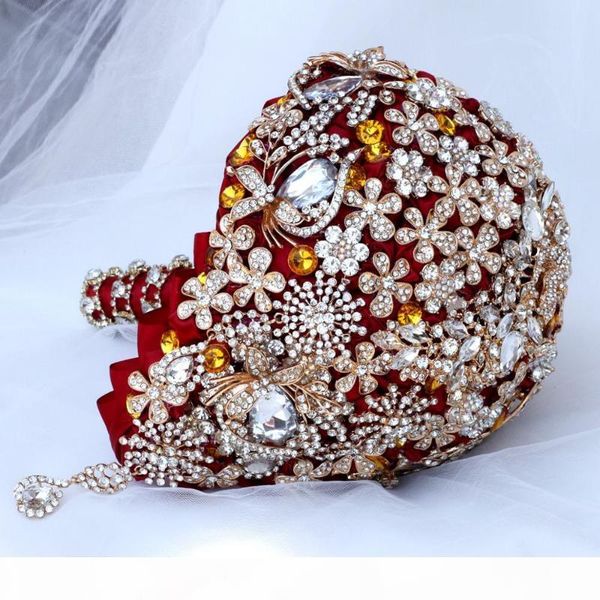 18см red satin rose свадебный букет невесты бриллианта невесты холдинг цветок rhinestone великолепный букет w2020g
18см red satin rose свадебный букет невесты бриллианта невесты холдинг цветок rhinestone великолепный букет w2020g