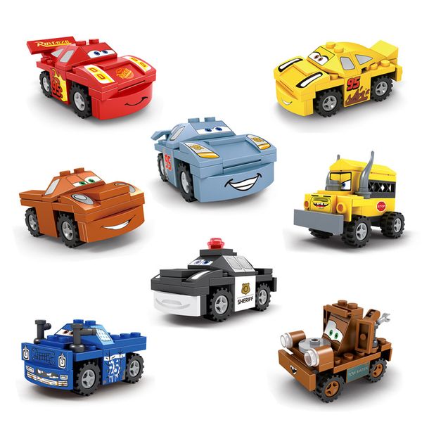 8pcs/lot cars juniors smokey's garage figure building blocks brick for kid gift with technic christmas toy
8pcs/lot cars juniors smokey's garage figure building blocks brick for kid gift with technic christmas toy
