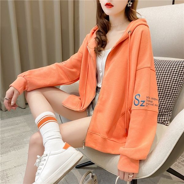 pmcbo 2020 осень стиль вышивки мода свободного корейская вышитые sweaterhoodie sweaterhoodie молния письмо хлопок крупных женщины размера по, Black
pmcbo 2020 осень стиль вышивки мода свободного корейская вышитые sweaterhoodie sweaterhoodie молния письмо хлопок крупных женщины размера по, Black