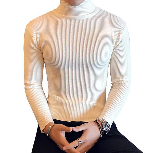 2018 fashion mens turtleneck sweaters pullover male autumn winter slim fit sweater trendy black turtle neck knitted pullovers bbytbf lg2010, White;black
2018 fashion mens turtleneck sweaters pullover male autumn winter slim fit sweater trendy black turtle neck knitted pullovers bbytbf lg2010, White;black